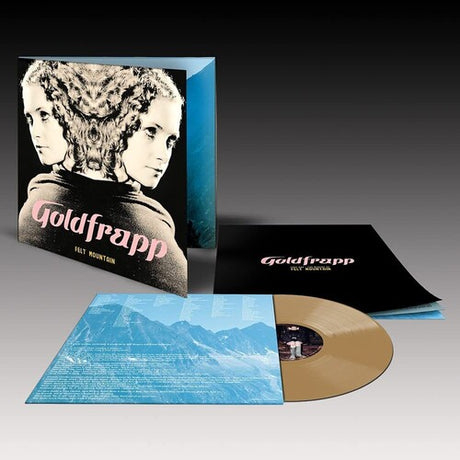 Goldfrapp vinyl record set with cover and disc on a gradient background