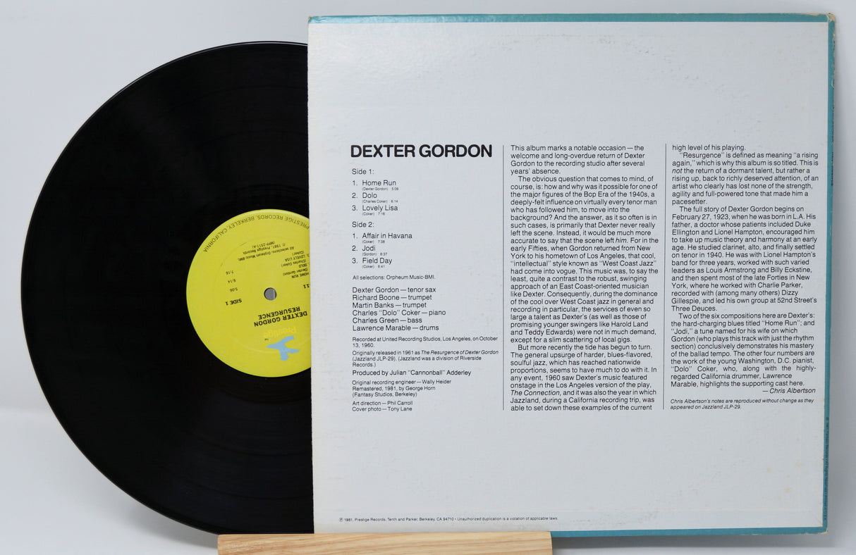 Gordon, Dexter - Resurgence