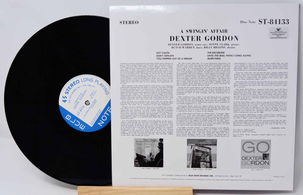 Gordon, Dexter - A Swingin' Affair