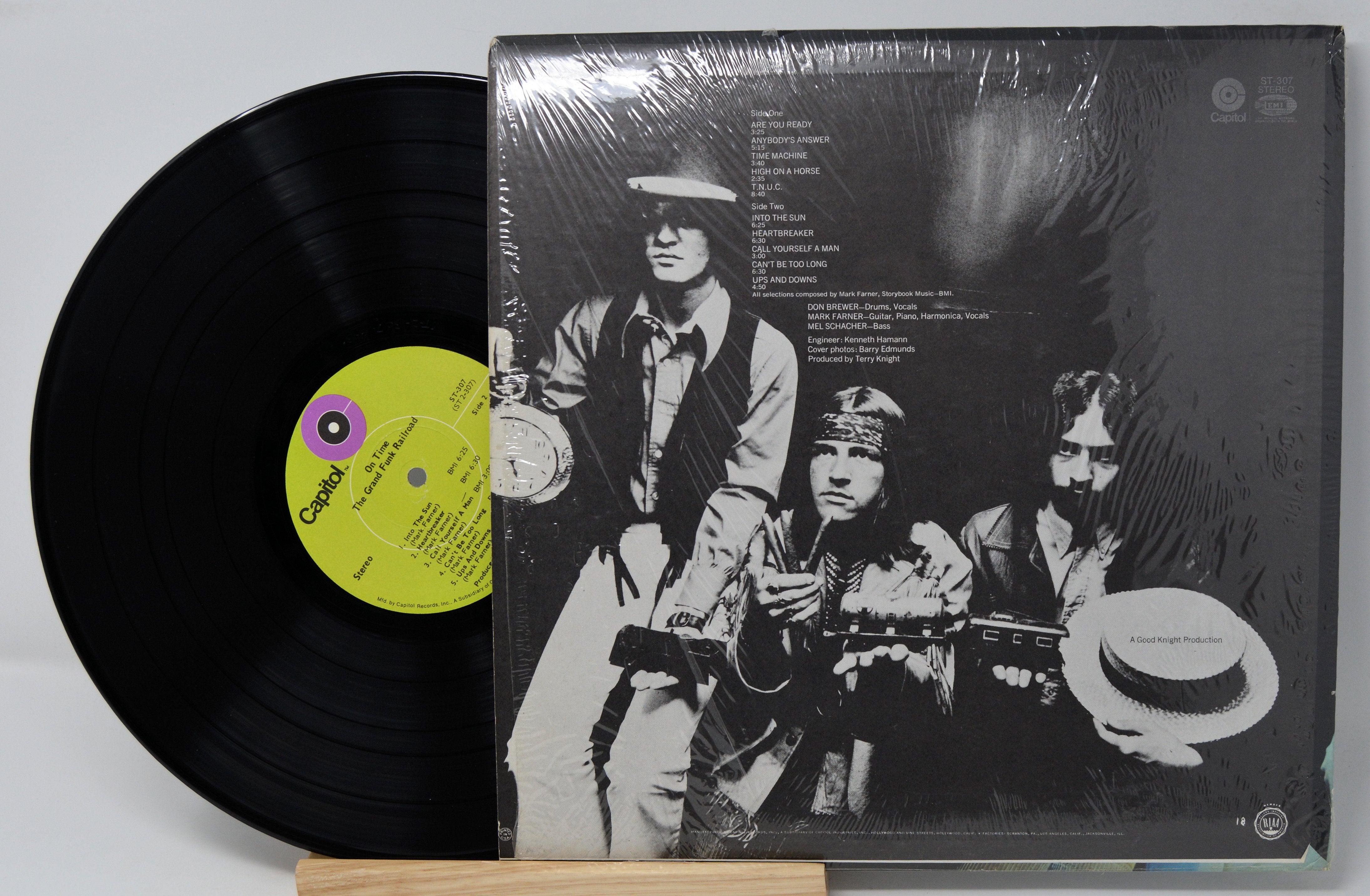 Right On Time G-RAP G-FUNK レコード Grand Funk Railroad - On Time – Joe's Albums