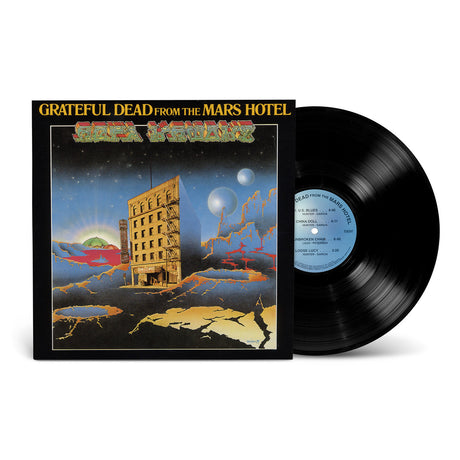 Grateful Dead - From The Mars Hotel Vinyl record and cover of 'From the Mars Hotel' by Grateful Dead on a white background
