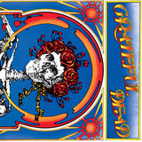 Grateful Dead - Skull & Roses, Skull & Roses with a colorful album cover featuring a skull with flowers and the Grateful Dead logo.