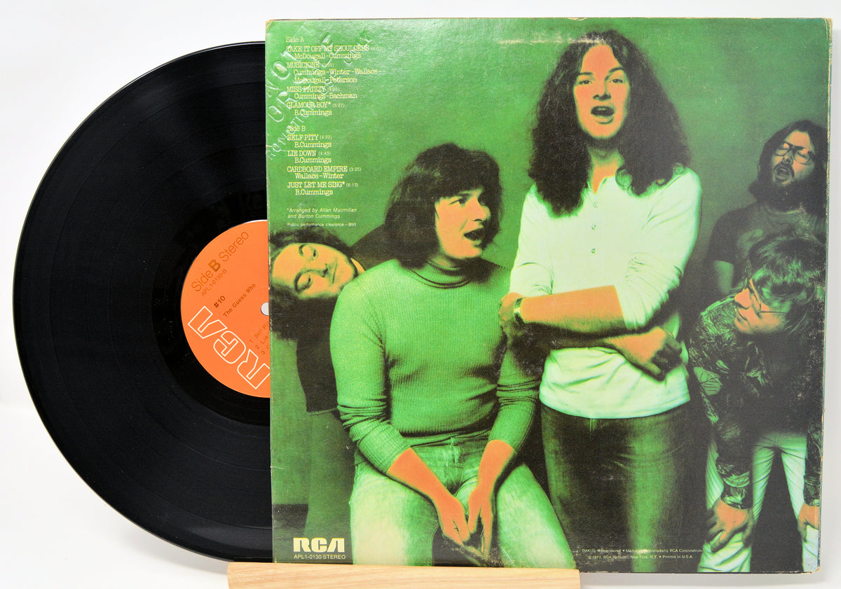 Vinyl record with a green cover featuring people and RCA logo.