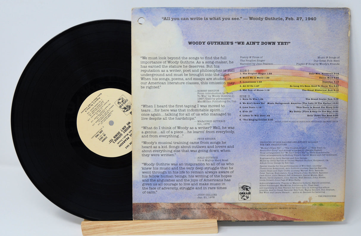 Guthrie, Woody - We Ain't Down Yet