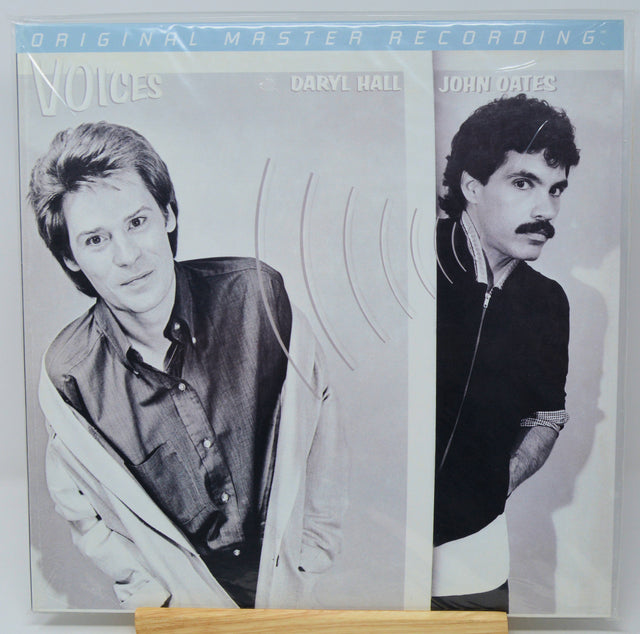 A vinyl record sleeve for an original master recording featuring Daryl Hall and John Dacus. The cover displays a split portrait of the two men, with Daryl Hall on the left in color and John Dacus on the right in black and white.