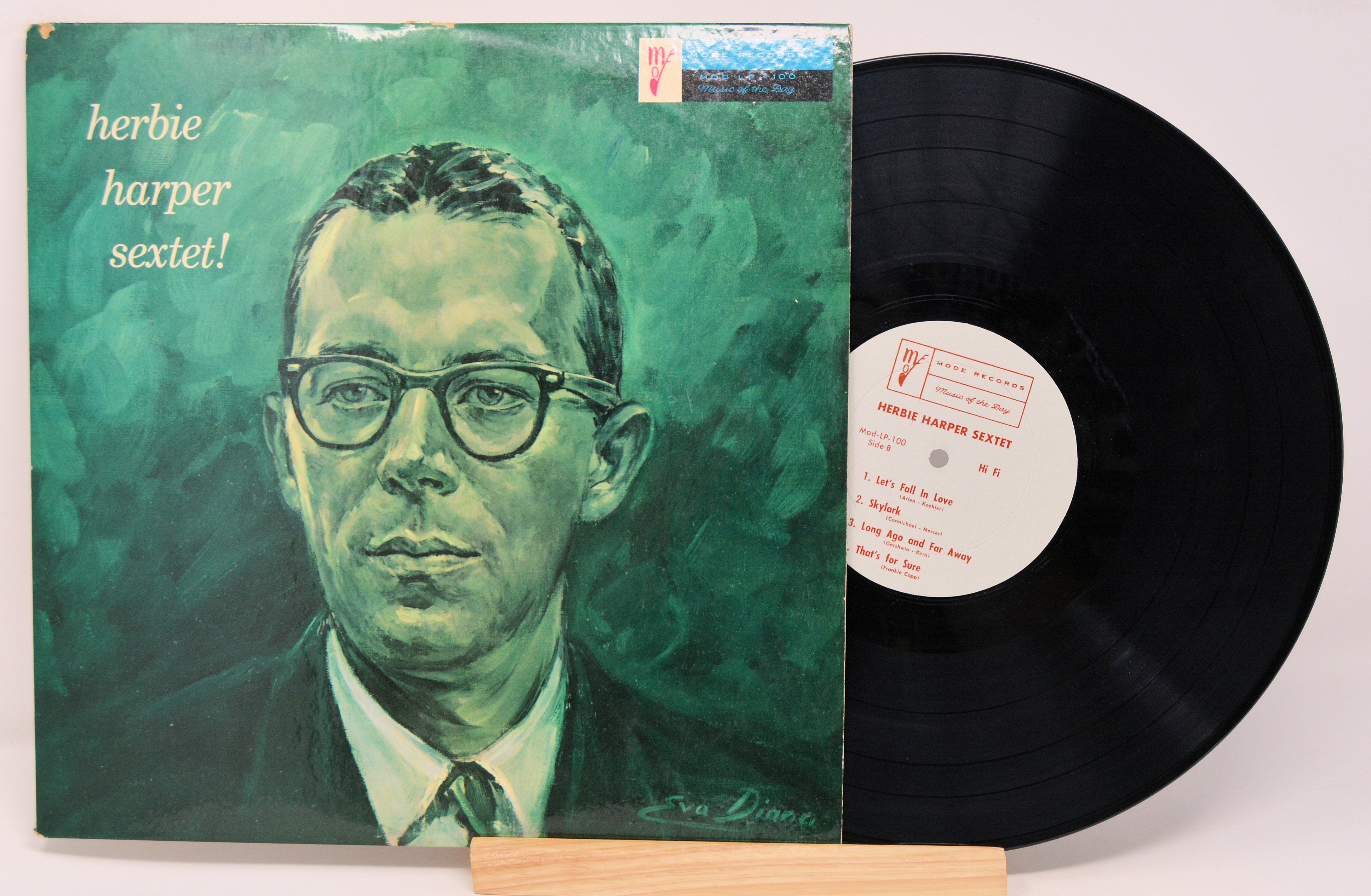 LP Herbie Harper Sextet Herbie Harper Sextet! 3521628PROMO MODE Japan Vinyl プロモ /00260 HERBIE HARPER / Herbie Harper Sextet! (LP) / Mode | WAXPEND RECORDS