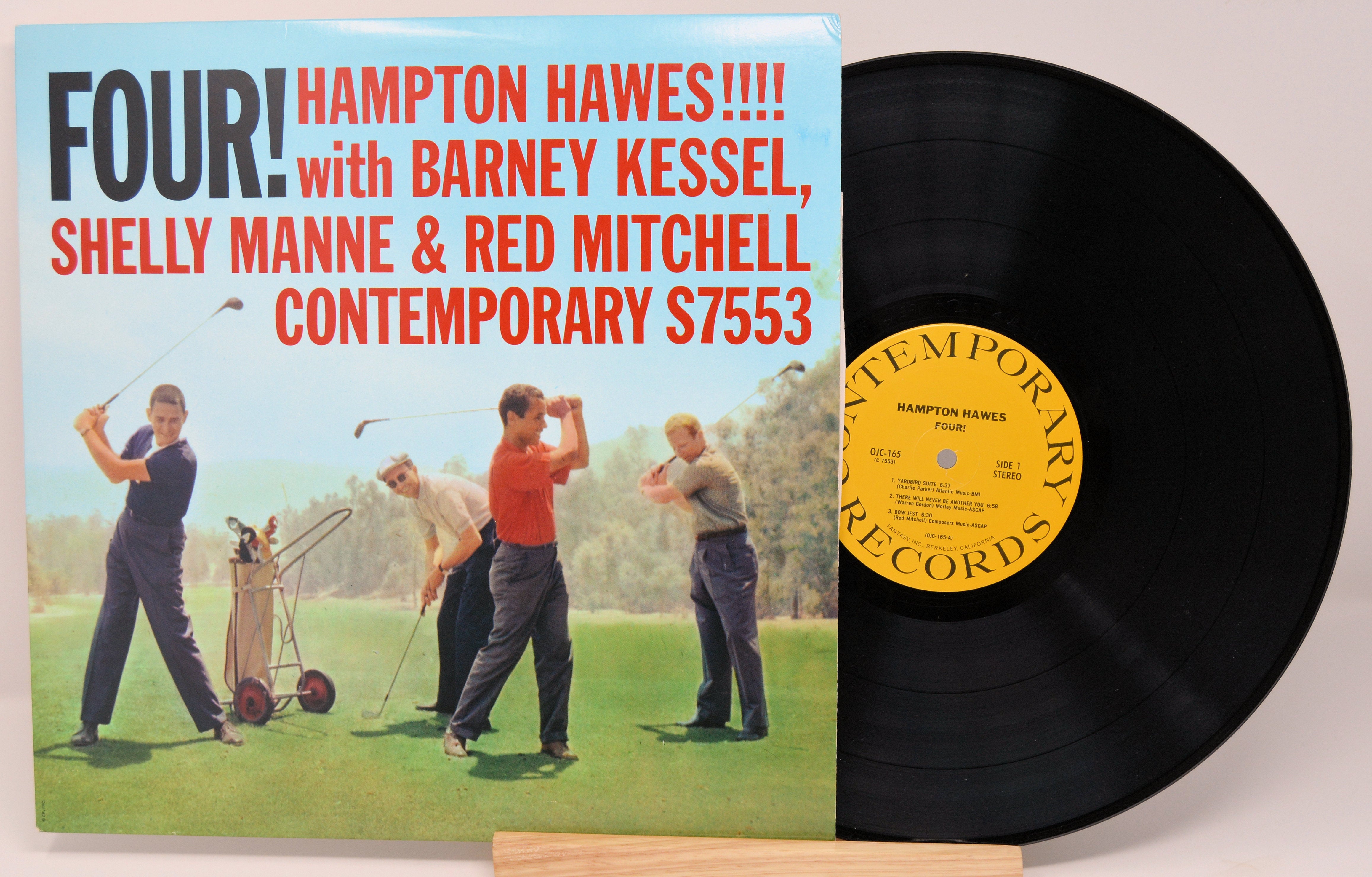 Hampton Hawes - Four, Vinyl Record Album LP, OJC-165 – Joe's Albums