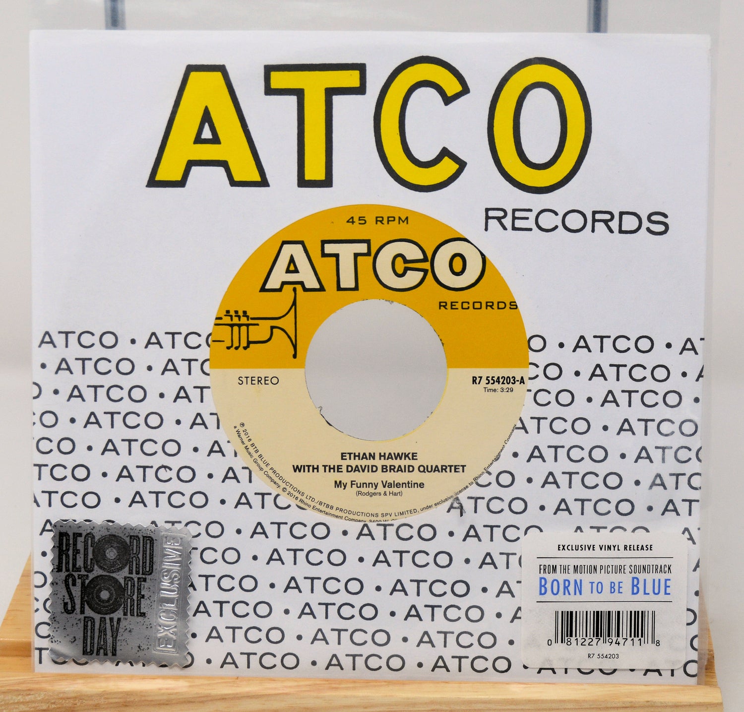 Hawke, Ethan With The David Braid Quartet - My Funny Valentine