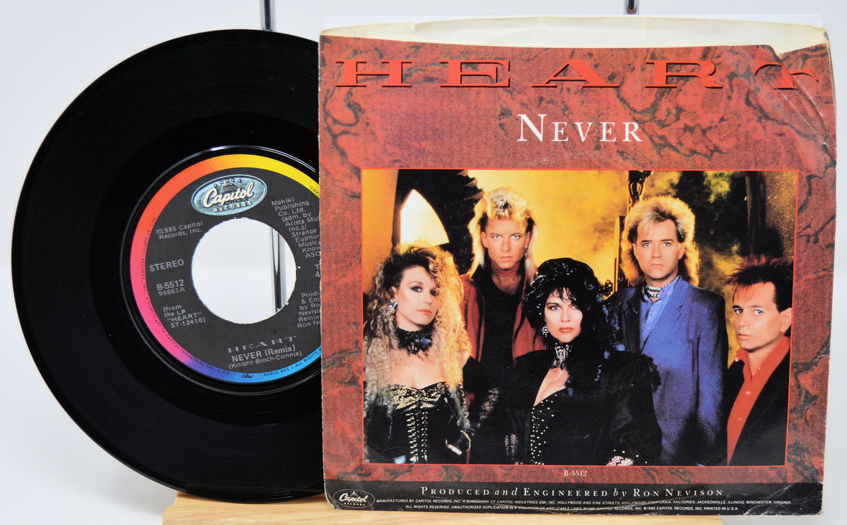 Heart - Never / Shell Shock
