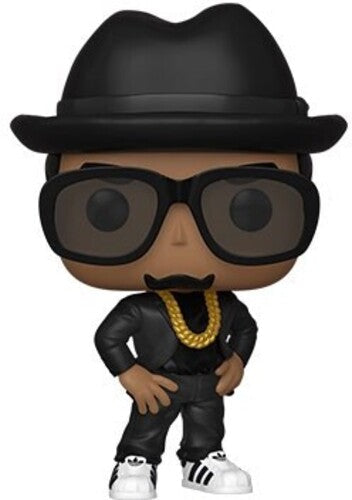 Stylized hip-hop vinyl figure with gold chain, sunglasses, and black fedora