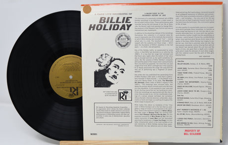 Holiday, Billie - A Rare Live Recording