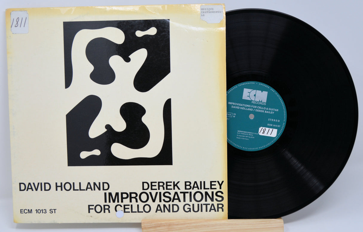 Holland, David - Improvisations For Cello And Guitar