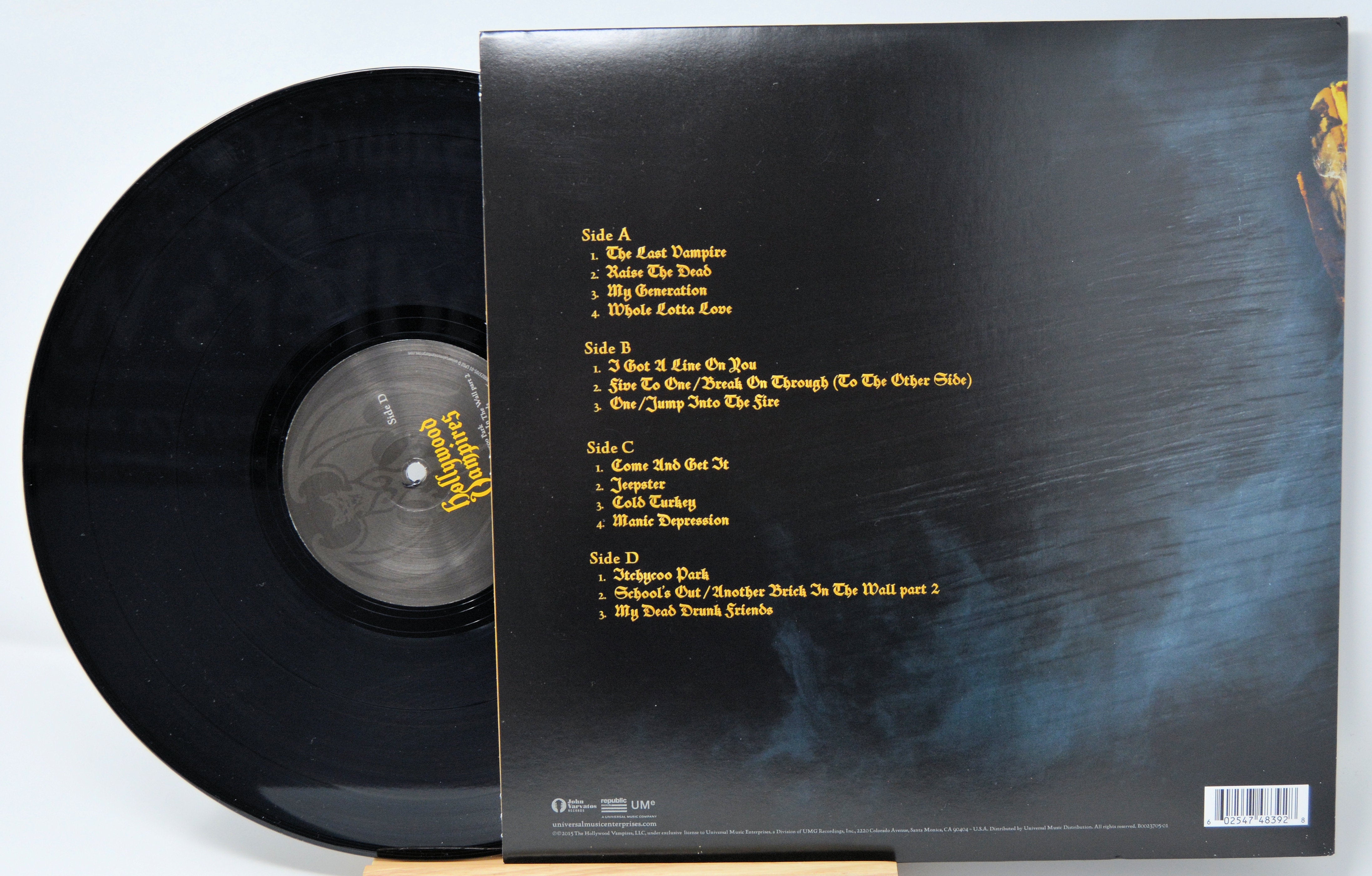 Hollywood Vampires, Vinyl Record 2LP, Alice Cooper, Johnny Depp