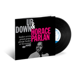 Vinyl record with cover featuring 'Horace Parlan' and album details on a white background
