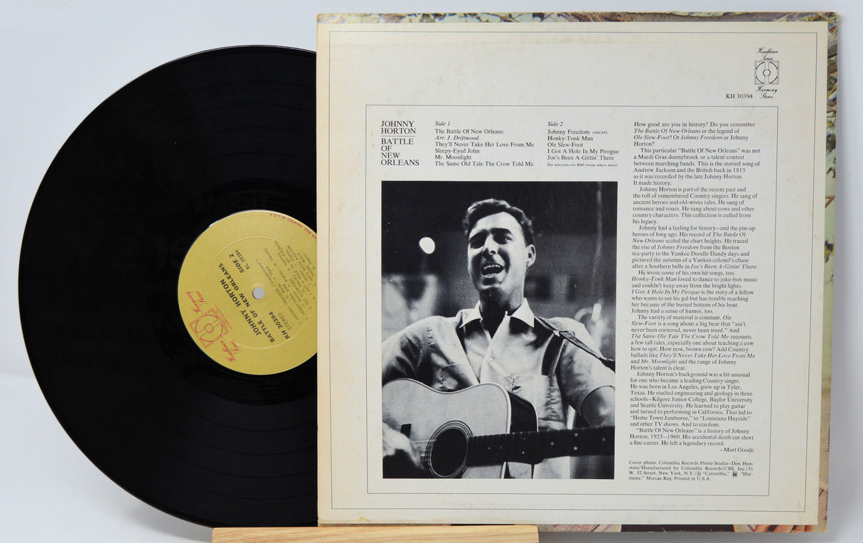 Horton, Johnny - Battle Of New Orleans