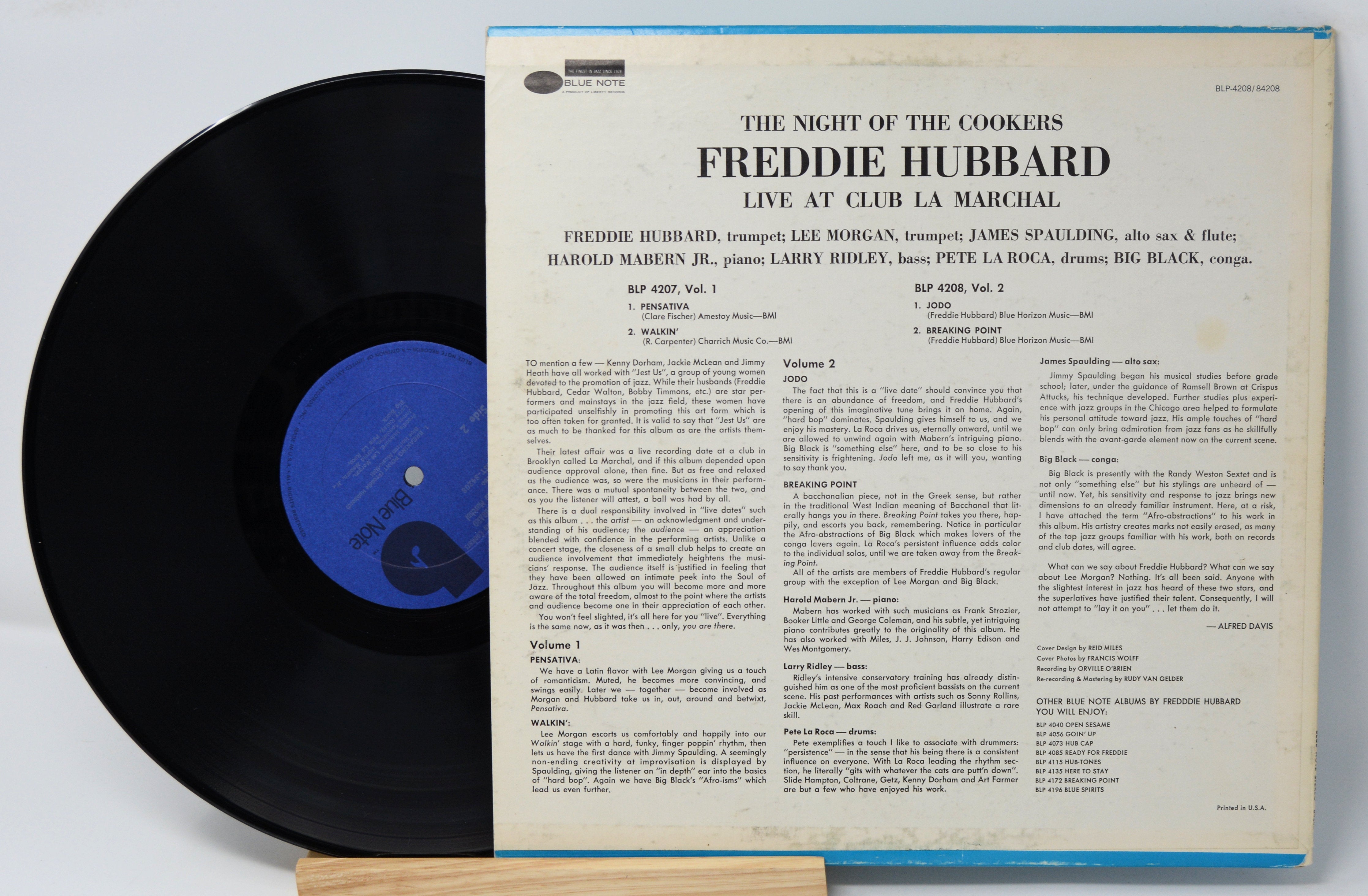 Freddie Hubbard - Night Of The Cookers Vol 2, Blue Note, Vinyl LP