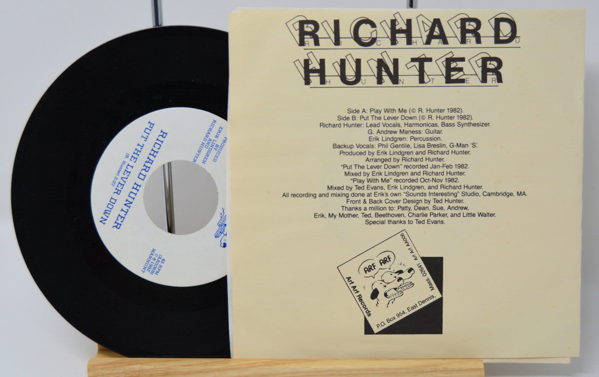 Hunter, Richard - Play With Me/Put The Lever Down
