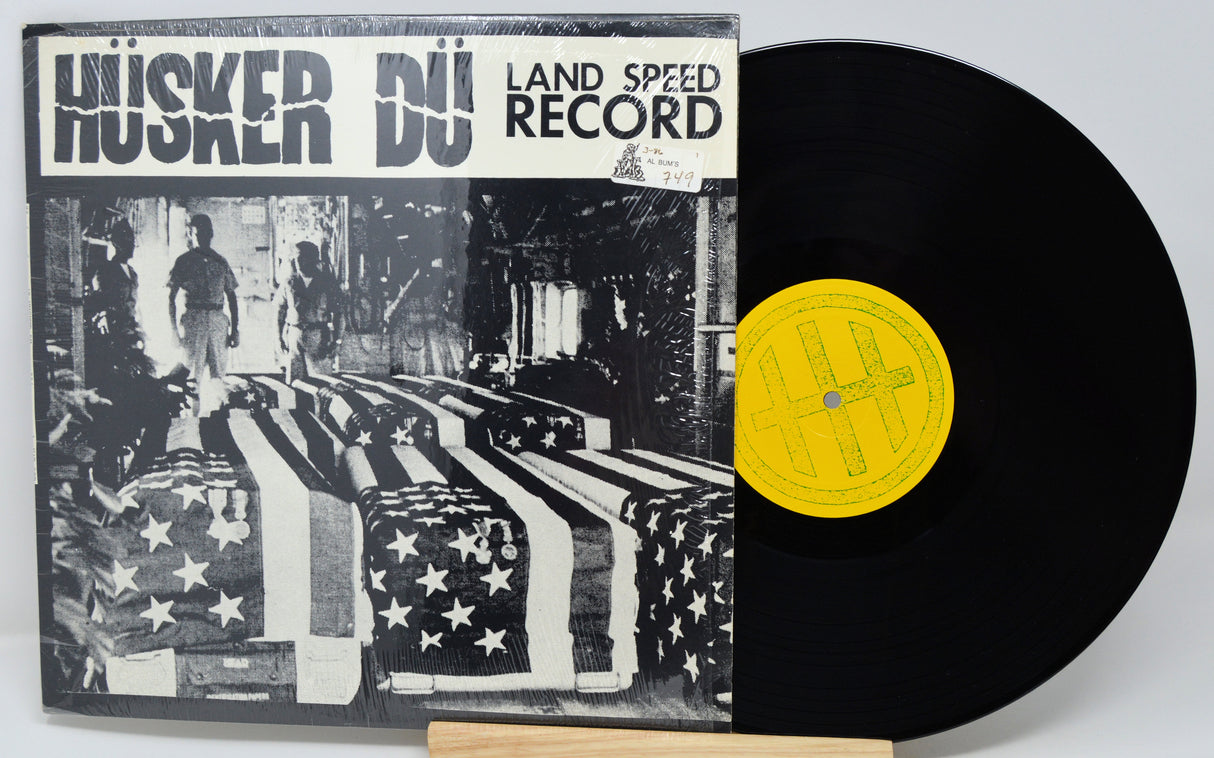 Vinyl record with 'Back to the Future' movie soundtrack cover