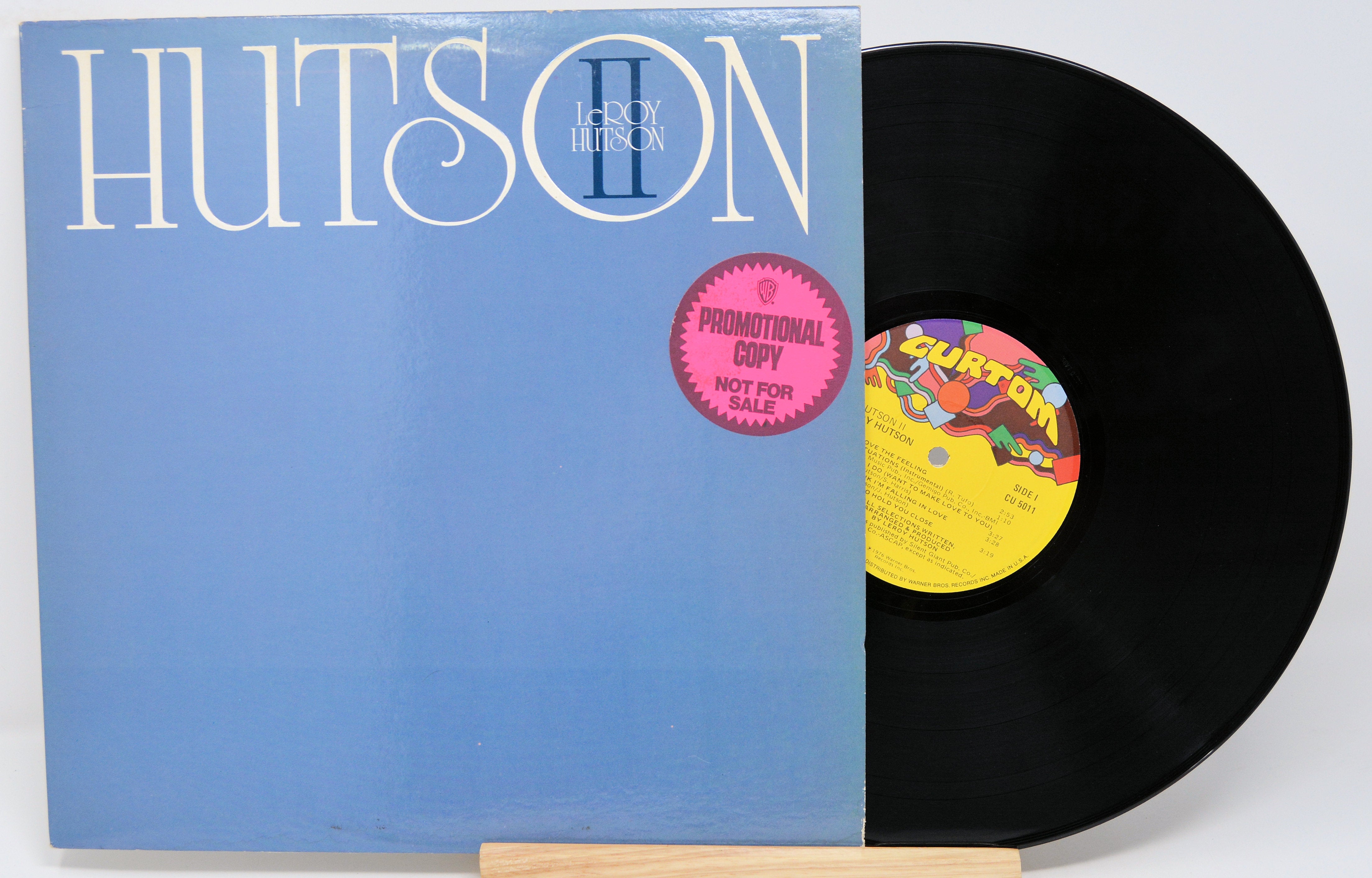 Leroy Hutson Hutson II アナログレコード Leroy Hutson - II, Vinyl Record Album LP – Joe's Albums