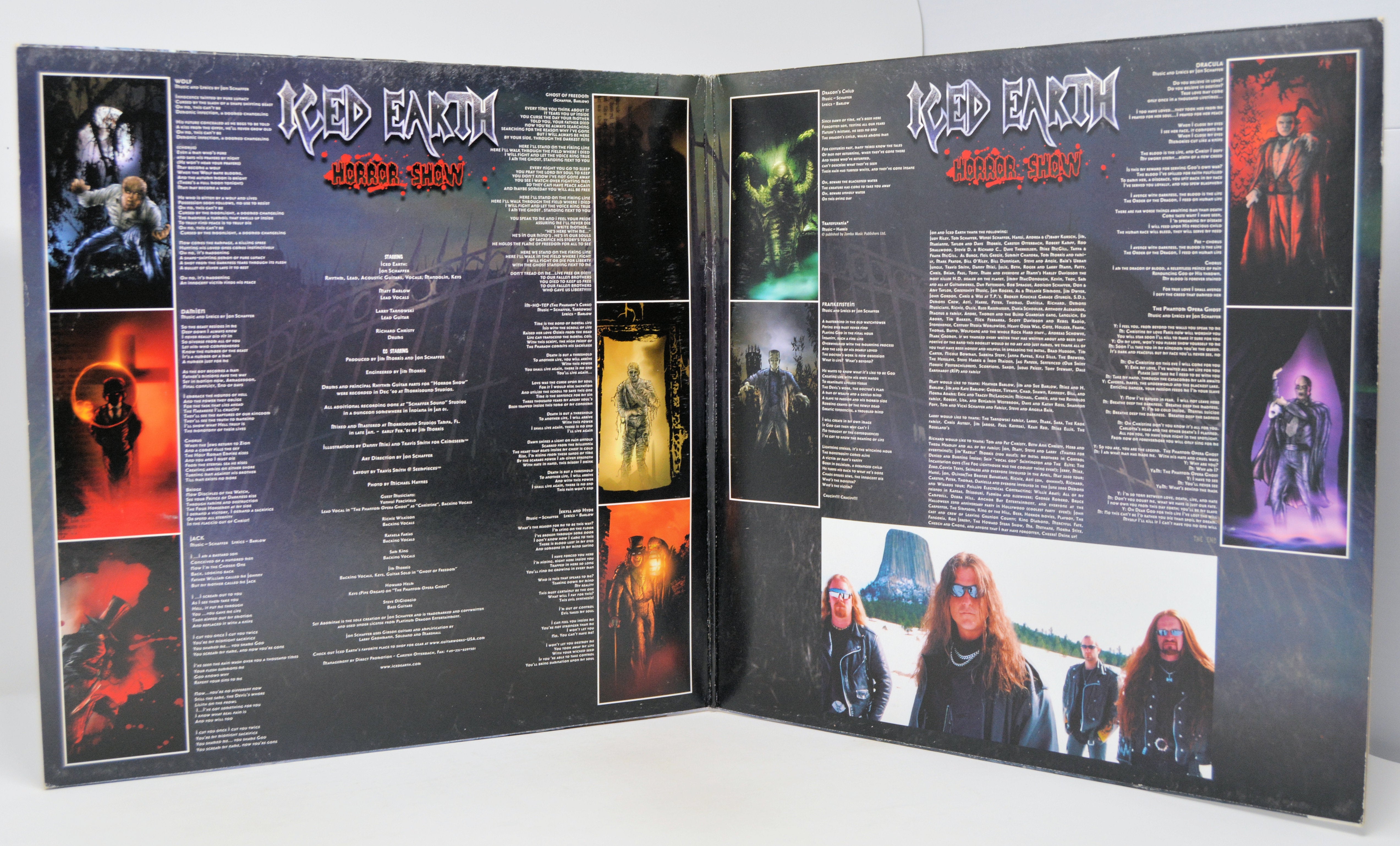 Iced Earth - Horror Show, Vinyl Record Album 2LP, Blue, Metal