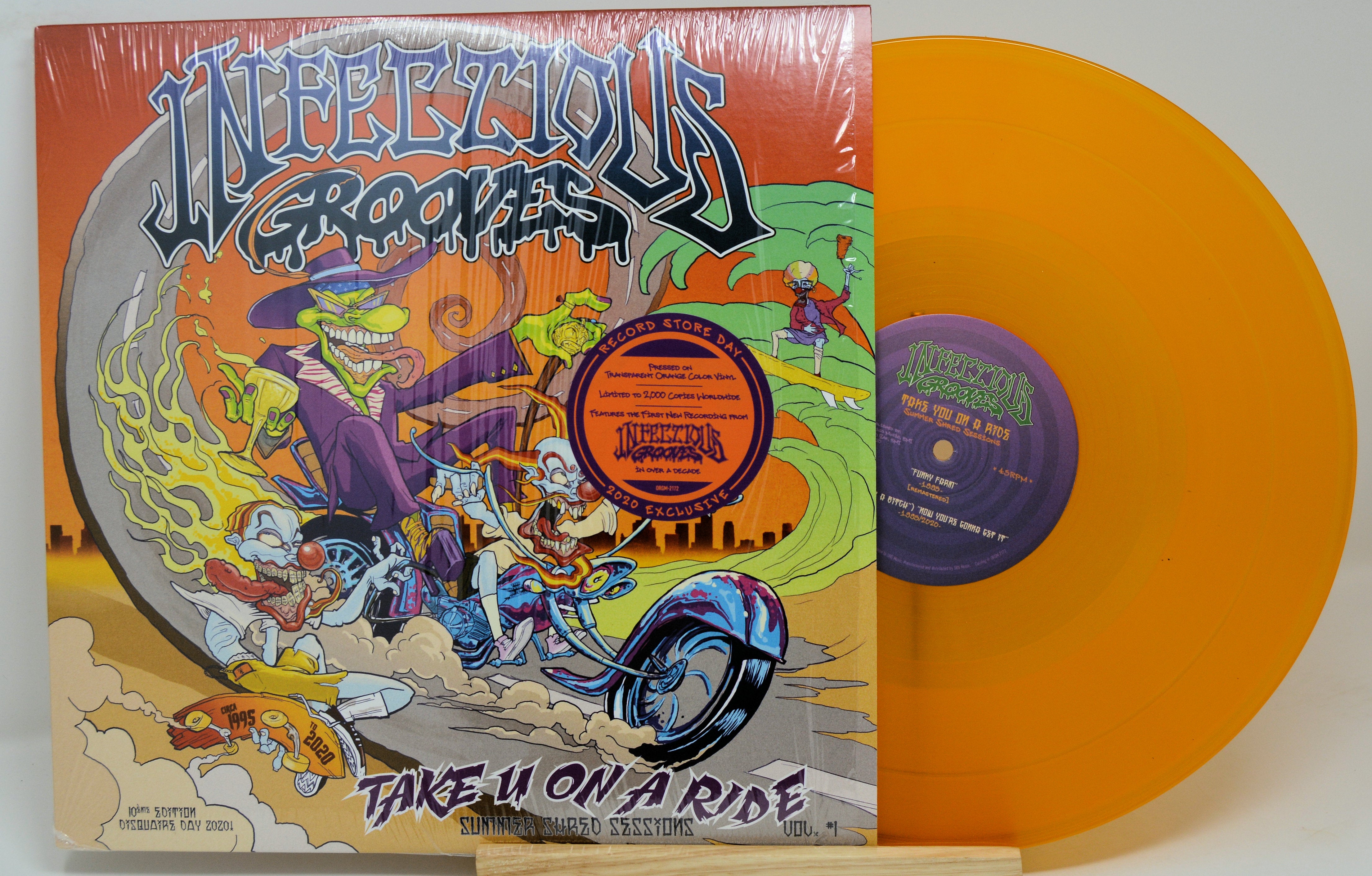 Infectious Grooves - Take U on A Ride, Vinyl Record Album LP