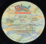 Inner Life II Salsoul Records vinyl label with track listing and cloud design