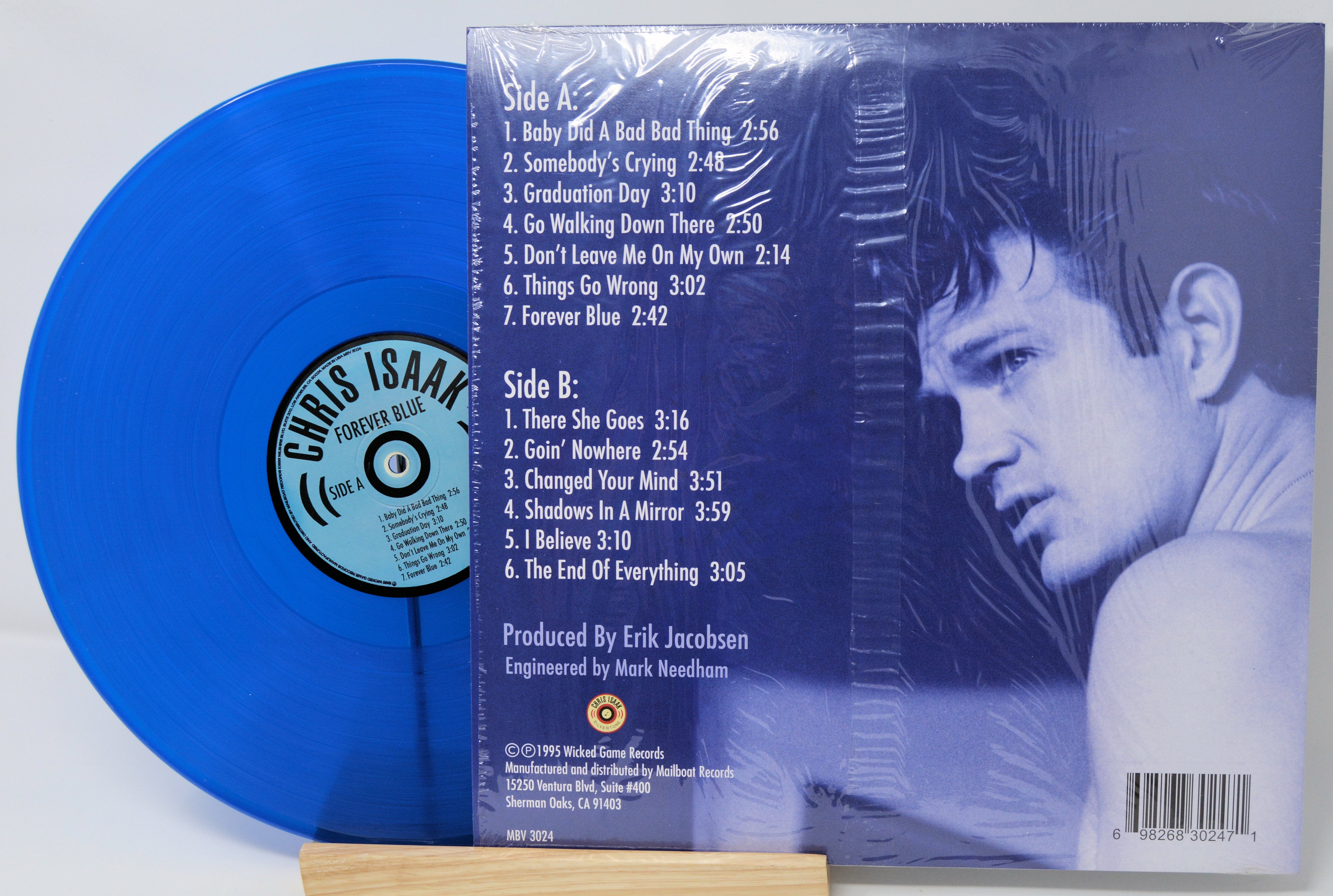Chris Isaak - Forever Blue, Vinyl Record Album LP, Used – Joe's Albums