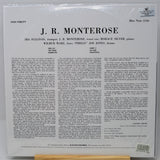 The back cover of a vinyl record sleeve for J. R.