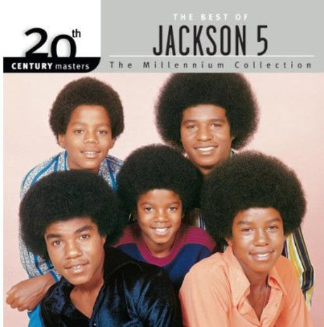 Jackson 5 The Best Of Millennium Collection album cover with all five band members