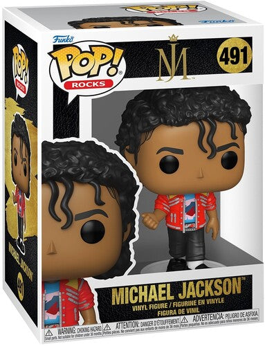 Funko Pop! Rocks Michael Jackson vinyl figure packaging