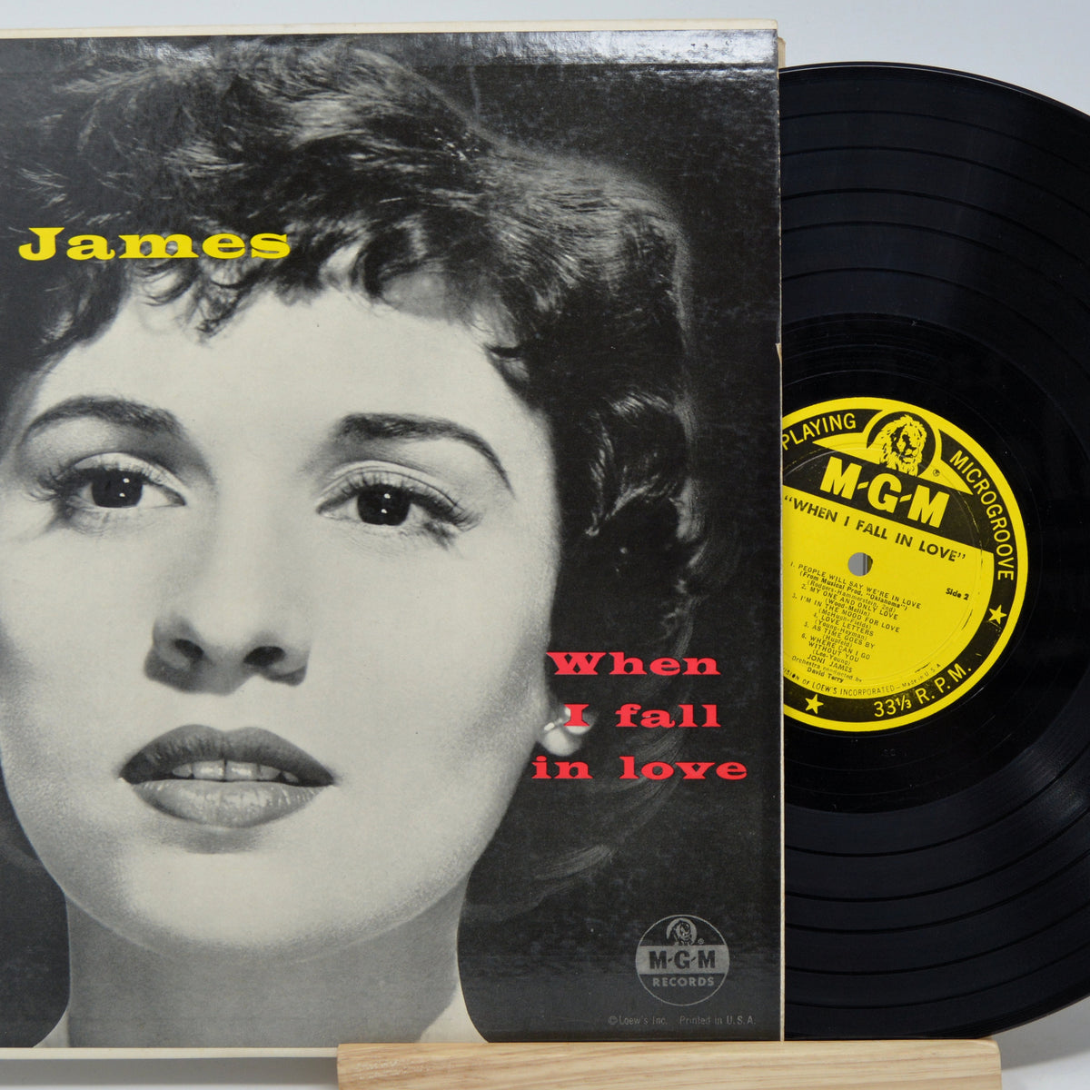 Joni James - When I Fall In Love, Vinyl Record Album LP, MGM E3240 ...