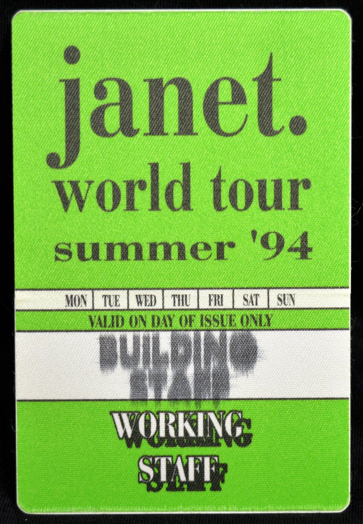 Janet Jackson - Backstage Pass 1994