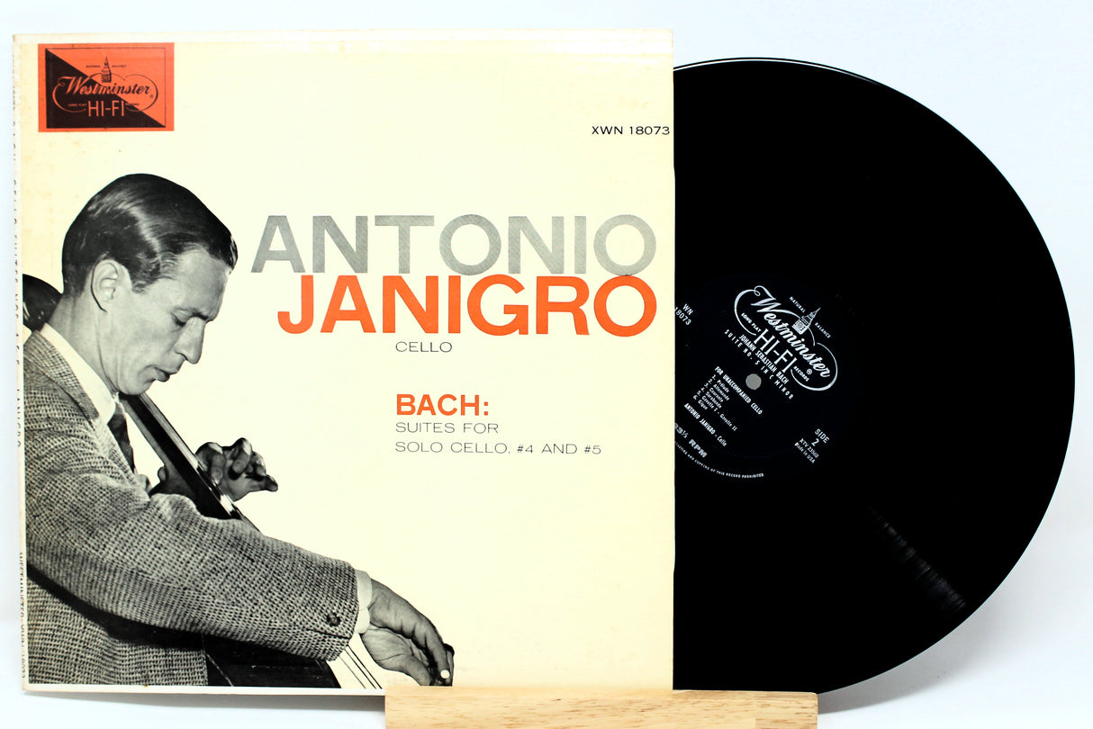 Janigro, Antonio - Bach Suites For Solo Cello 4 & 5
