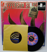 Jefferson Starship vinyl record with cover and 45 rpm single
