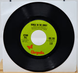 Jethro Tull 'Bungle in the Jungle' 45 RPM vinyl single with green Chrysalis label