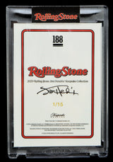 2025 Rolling Stone Jimi Hendrix Keepsake Collection card numbered 1 of 15