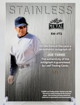 Torre, Joe - Signed 1/1 Leaf