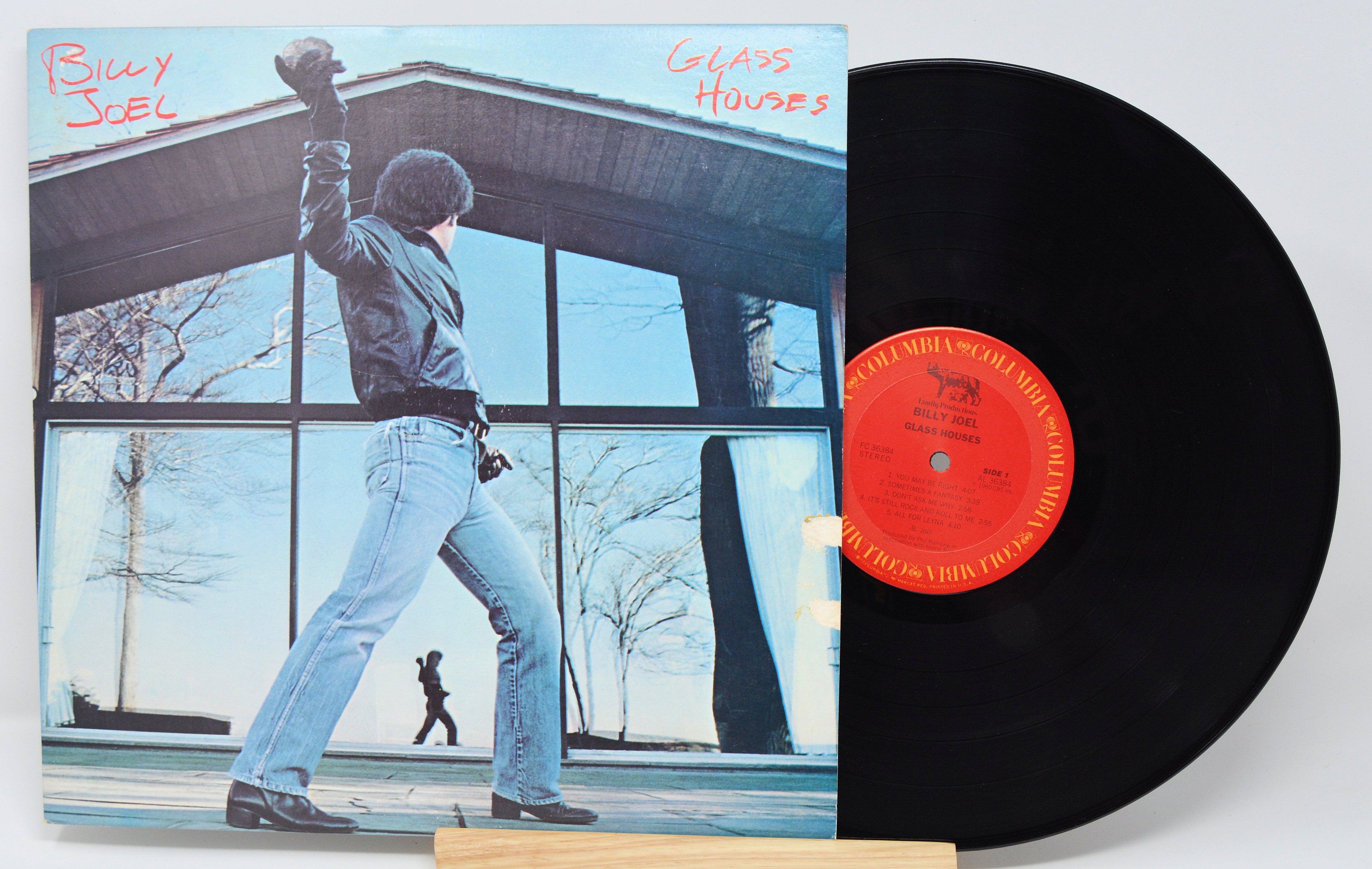 Joel, Billy - Glass Houses, Vinyl Record Album LP, Original