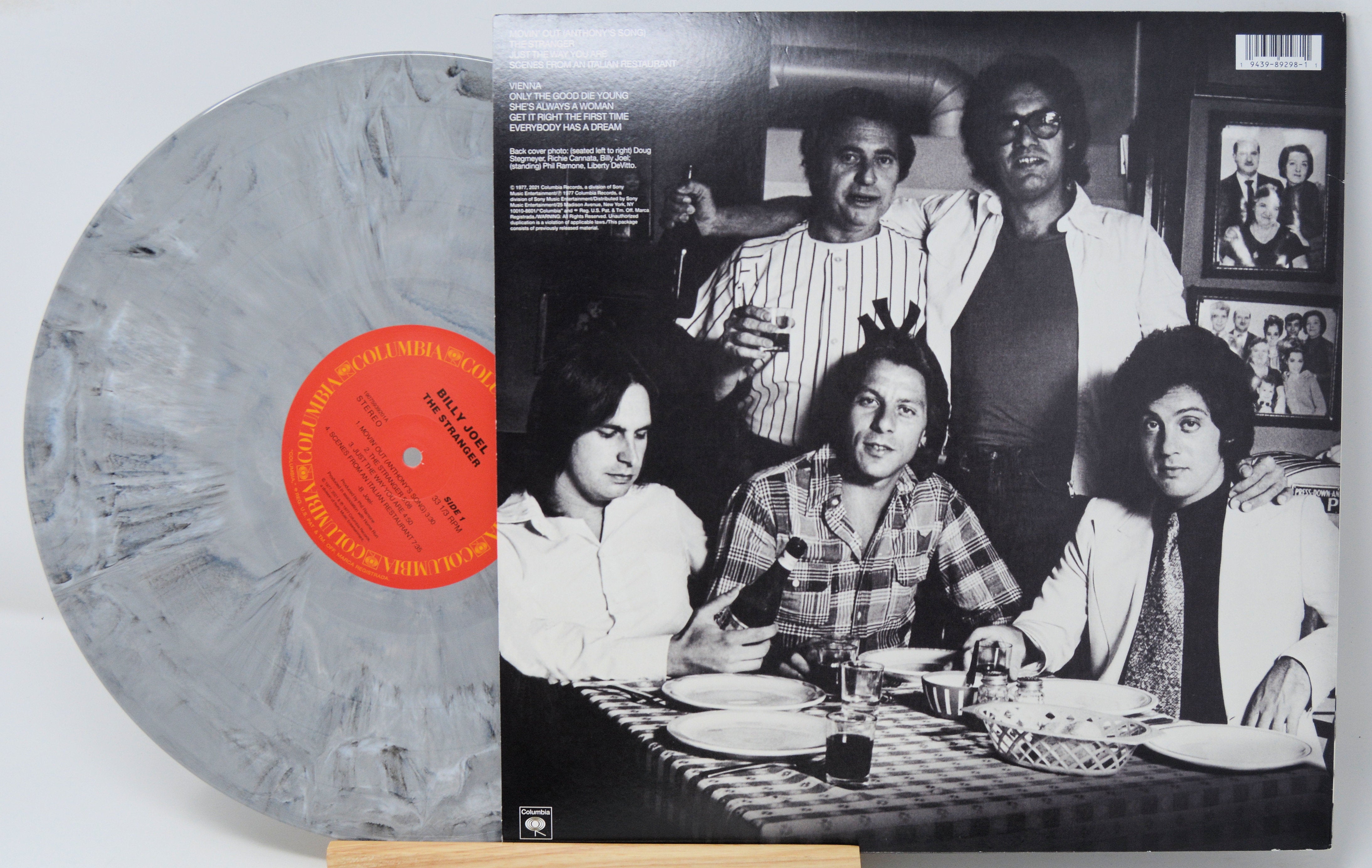 Billy Joel - The Stranger, Vinyl Record Album LP, Grey Swirl – Joe's Albums Billy Joel - The Stranger, Vinyl Record Album LP, Grey Swirl – Joe's Albums