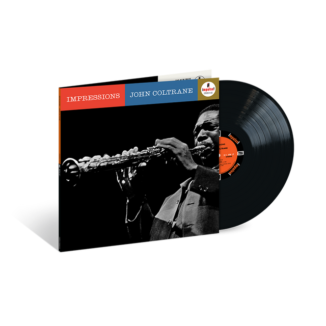 Vinyl record with cover featuring a jazz musician playing a saxophone, on a white background.