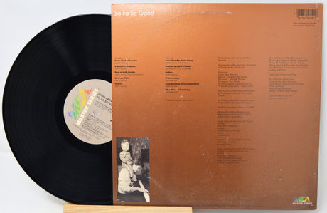 Album cover with a collage of a man and various images on the right side.