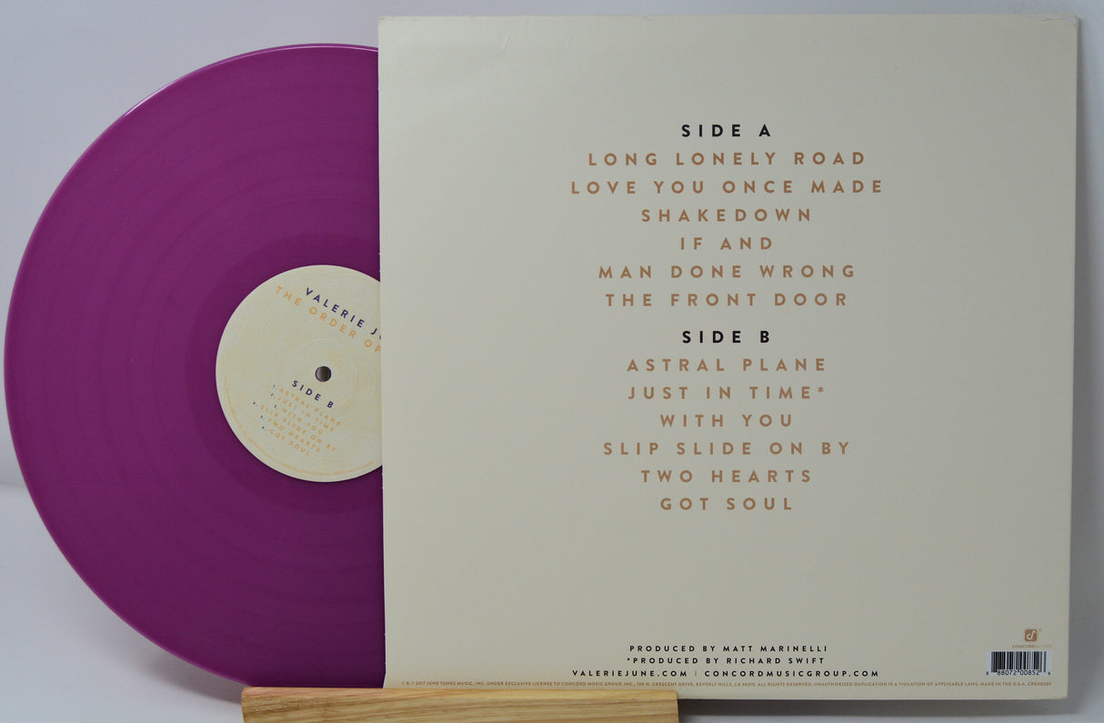 June, Valerie - The Order Of Time