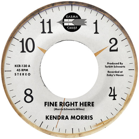 Morris, Kendra - Fine Right Here / Birthday Song