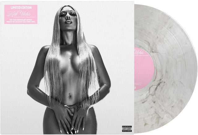 the album cover for Kali Uchis - Sin Miedo (del Amor y Otros Demonios) - 5 Year Anniversary [Cielo Swirl LP]