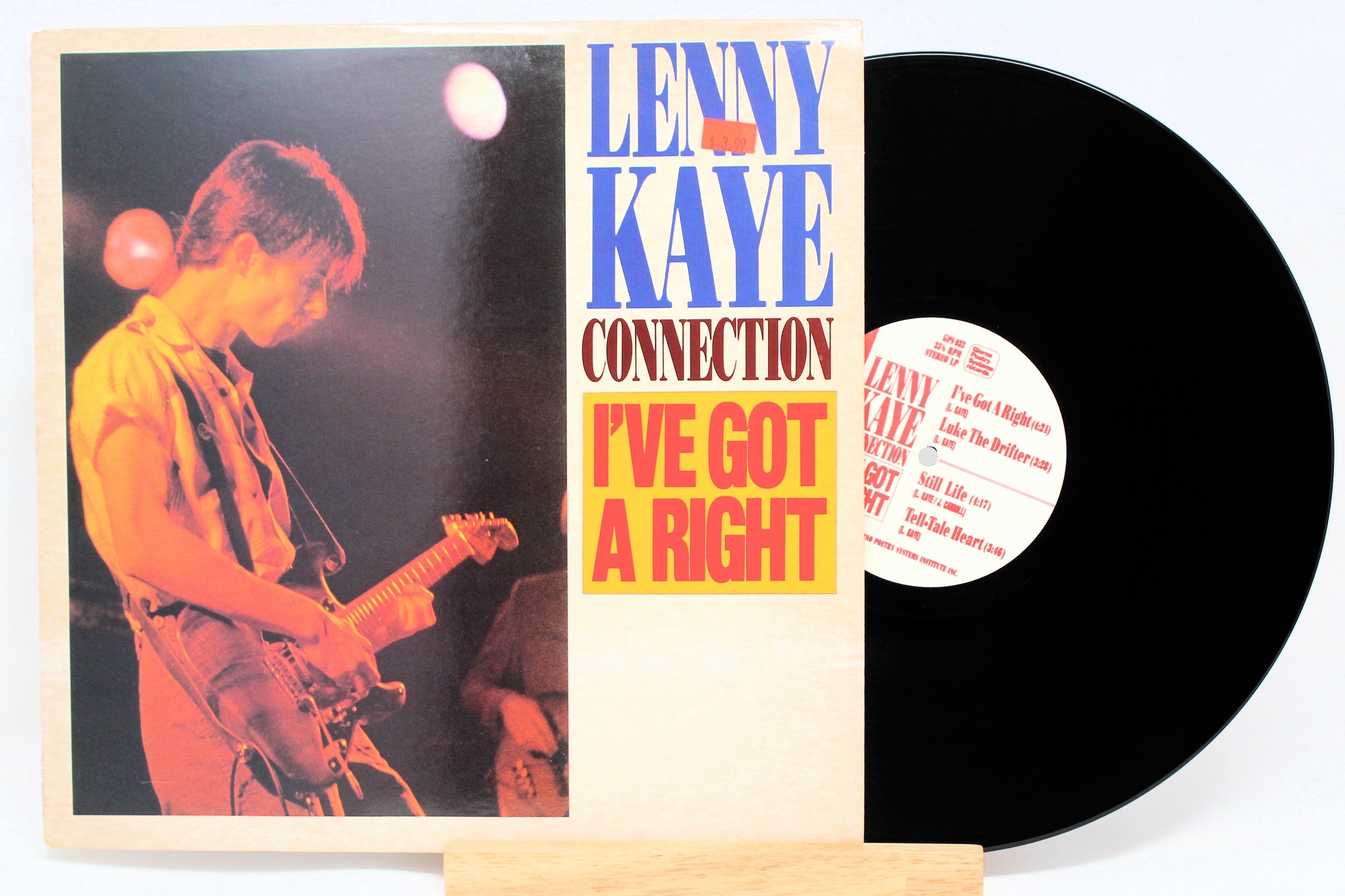Lenny Kaye - I've Got A Right, Vinyl Record Album LP, Giorno GPS