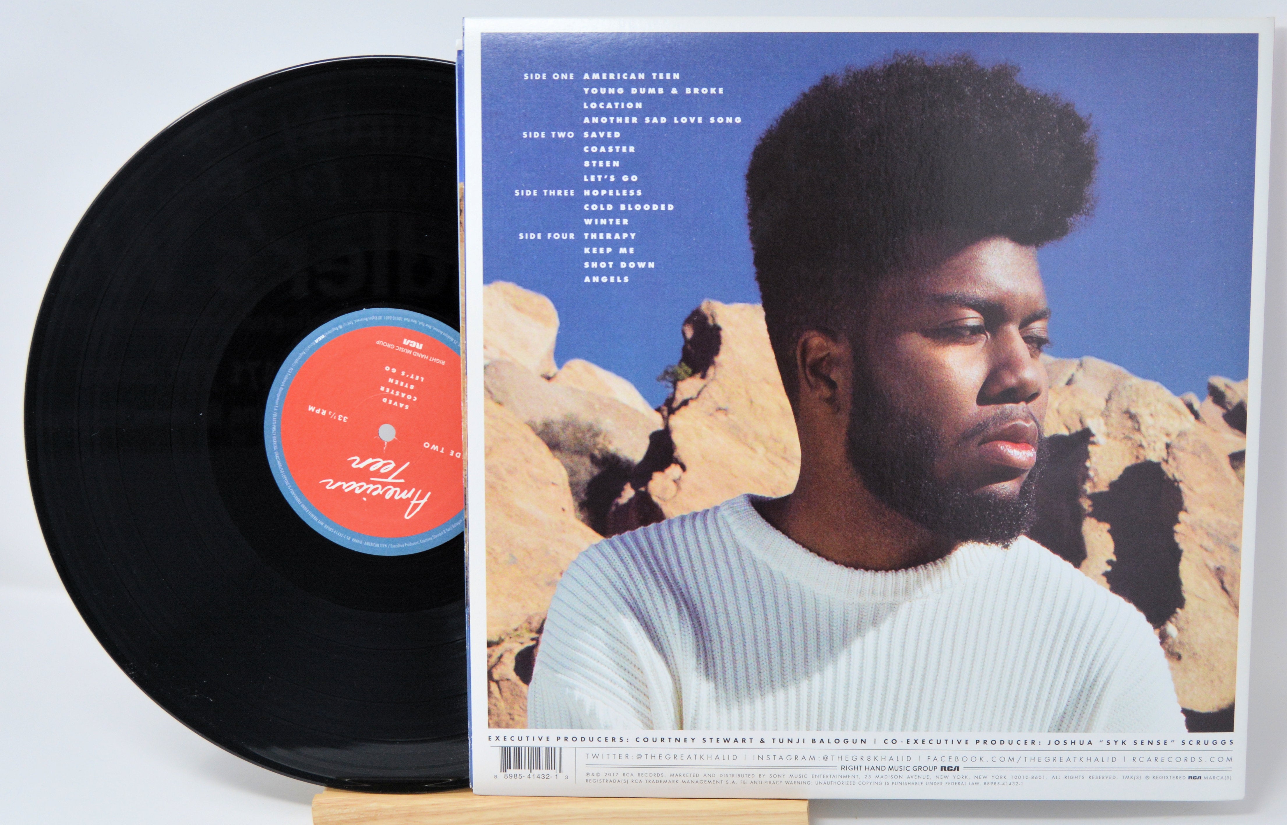 Khalid - American Teen, Vinyl Record Album LP, RCA Music Group