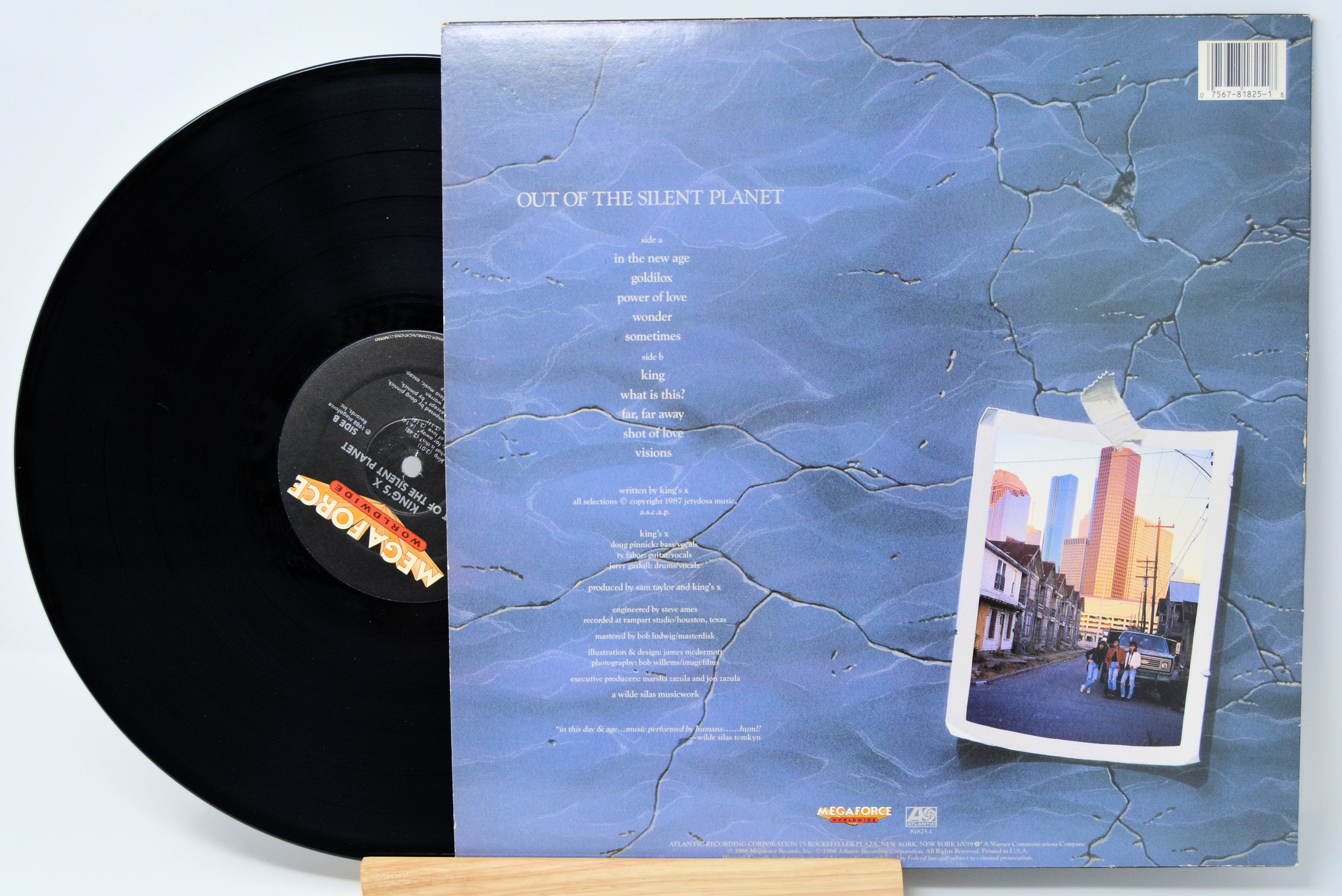 King's X - Out Of The Silent Planet, Vinyl Record Album LP King's X - Out Of The Silent Planet, Vinyl Record Album LP