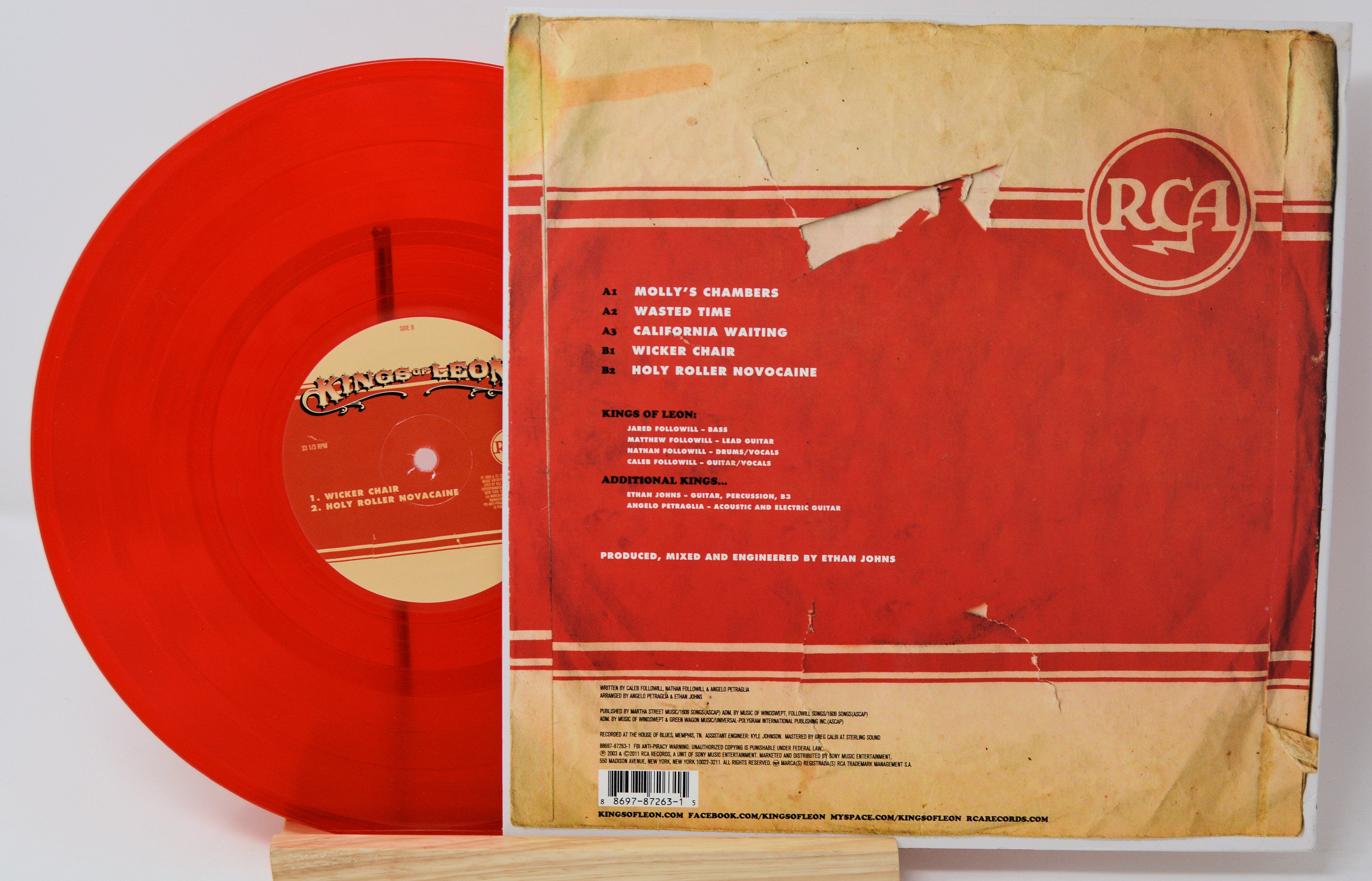 Kings Of Leon - Holy Roller Novocaine, Vinyl Record 10 Inch, Red