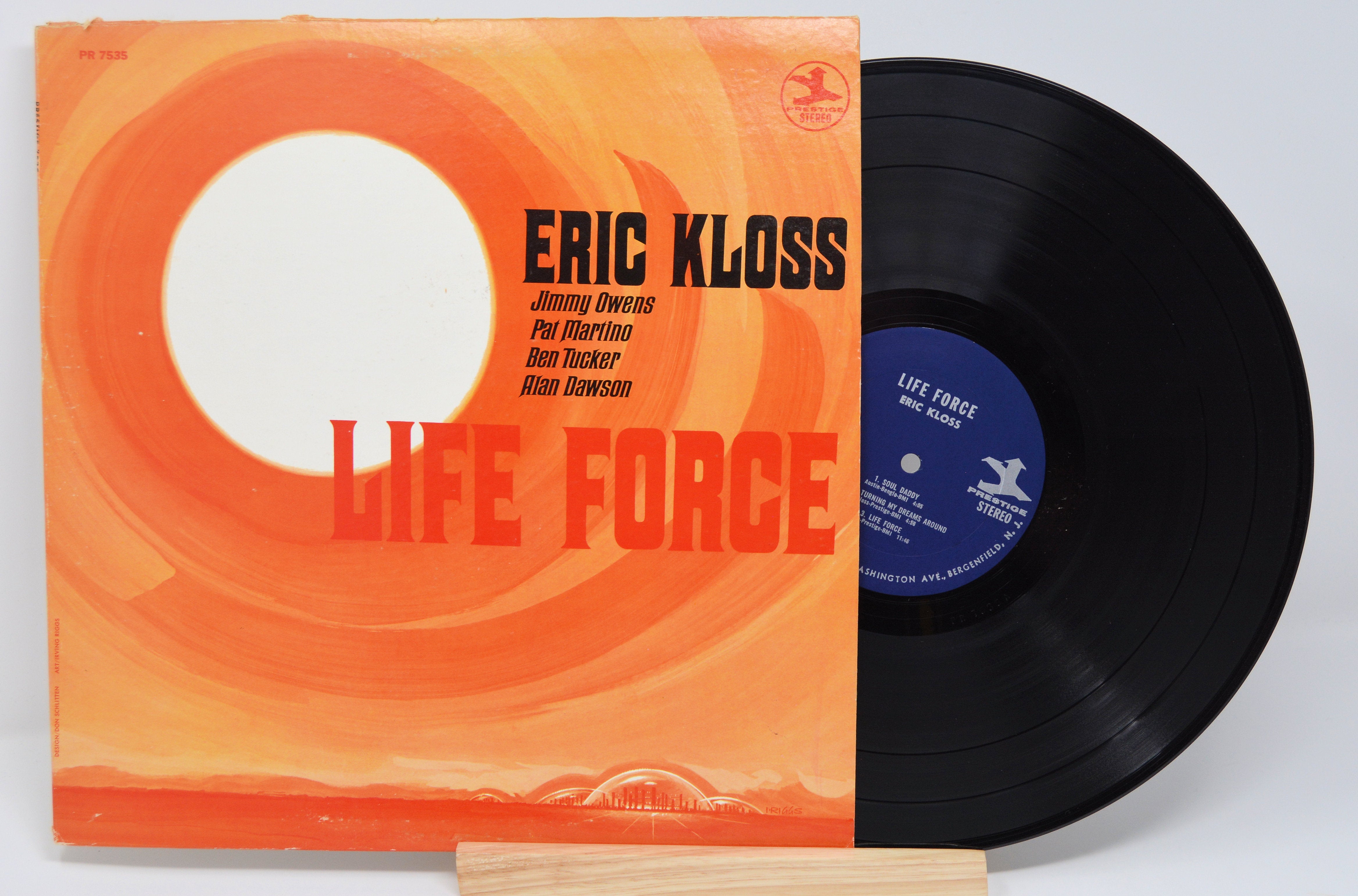 Eric Kloss - Life Force, Vinyl Record Album LP, Prestige PR 7535 