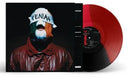 Vinyl record with a person wearing a hood and 'Fenian' hat, on a black background